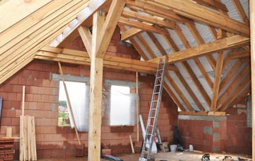 Wike Well End attic trusses